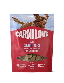 Carnilove Soft Snack Sardines & Wild garlic